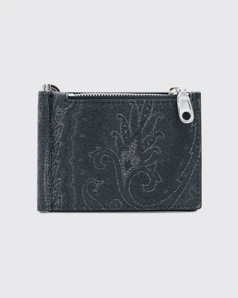 Etro Portemonnaie herren Schwarz