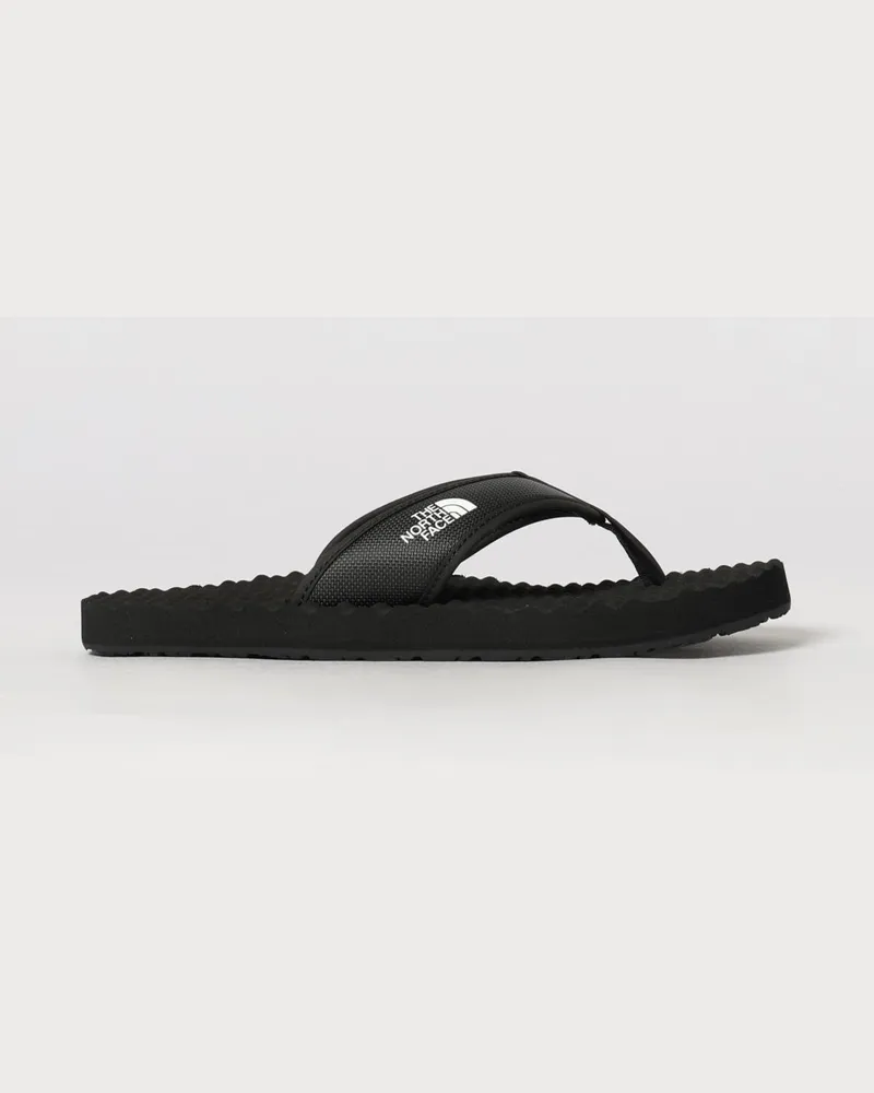 The North Face Base Camp II Logo-Flip-Flops aus recyceltem Stoff Schwarz
