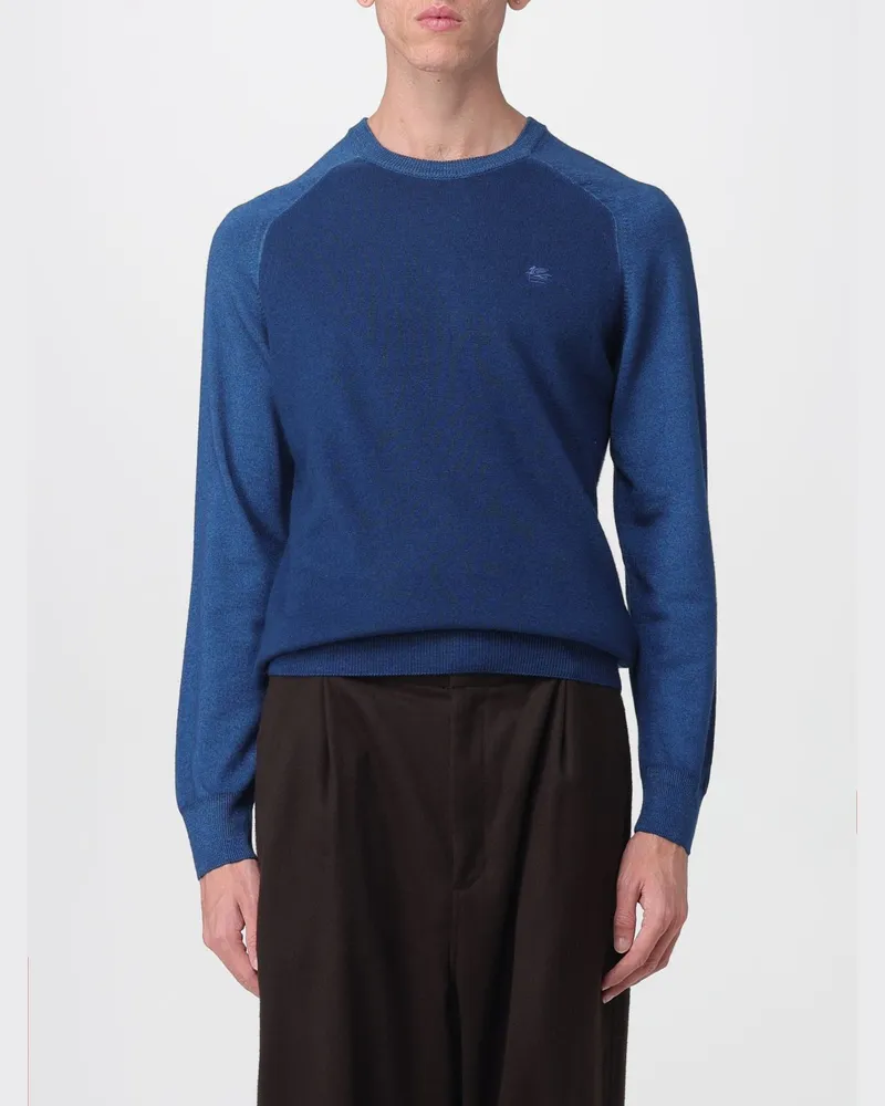 Etro Pullover herren Blau