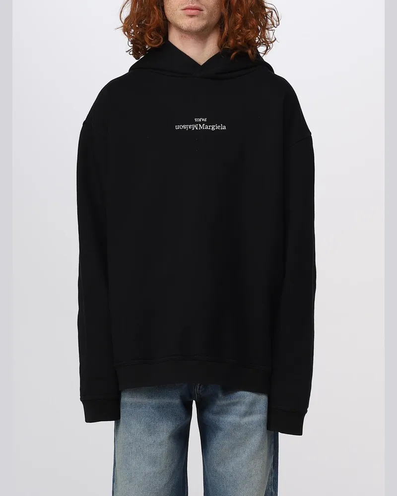 Maison Margiela Sweatshirt herren Schwarz