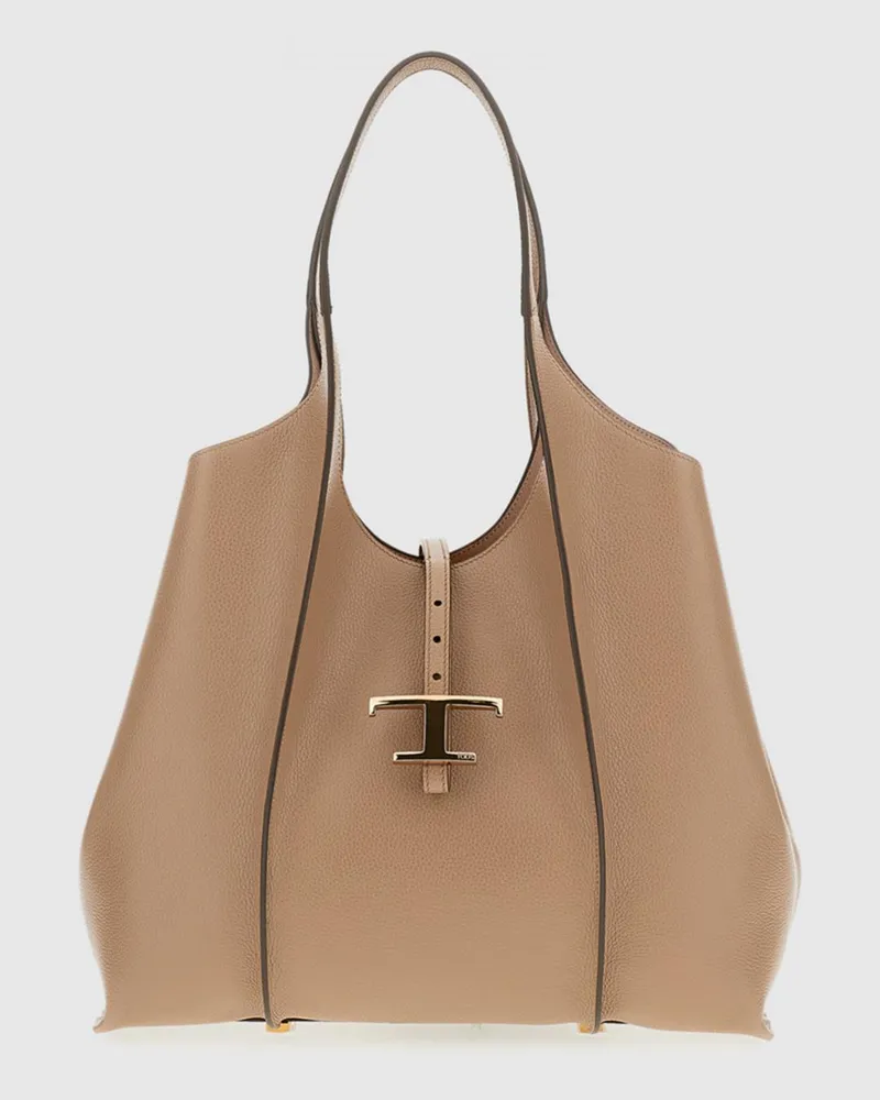 TOD'S Schultertasche damen Sand