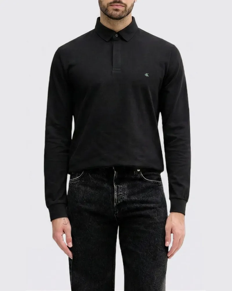 Calvin Klein Polo herren Schwarz