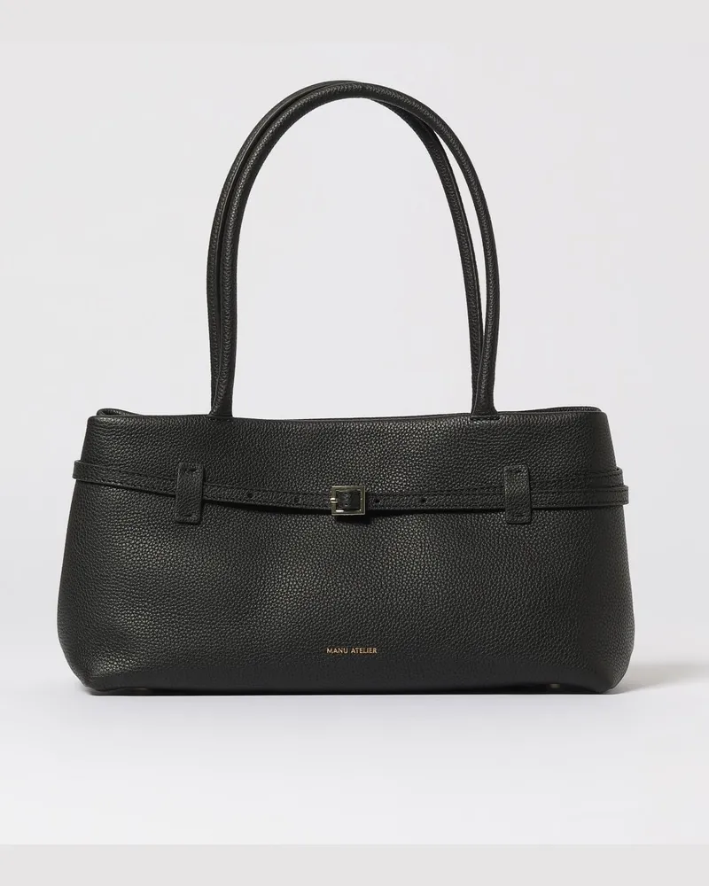 Manu Atelier Schultertasche damen Schwarz