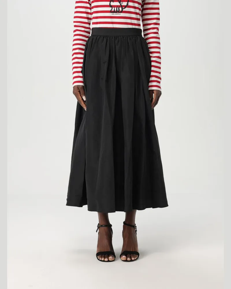 Karl Lagerfeld Rock damen Schwarz