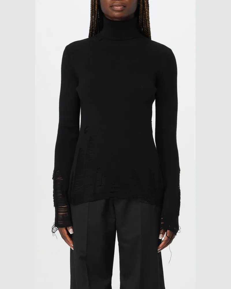 Maison Margiela Pullover damen Schwarz