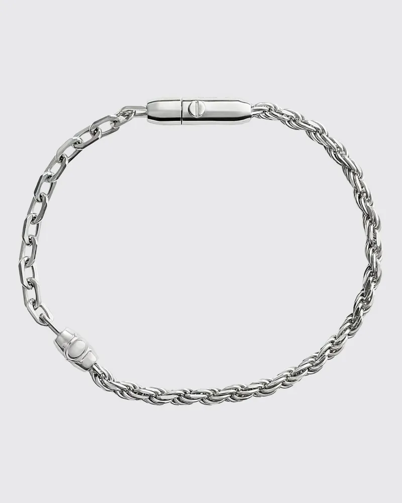 Bottega Veneta Armband aus Sterlingsilber mit Hakenverschluss Silber