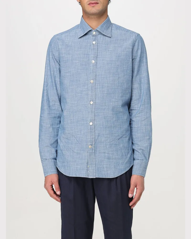 Eleventy Hemd herren Blau