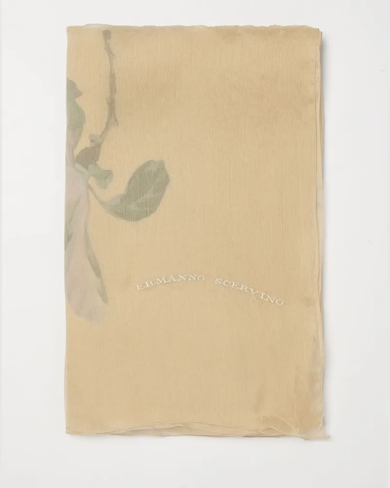 Ermanno Scervino Seidentuch damen Sand