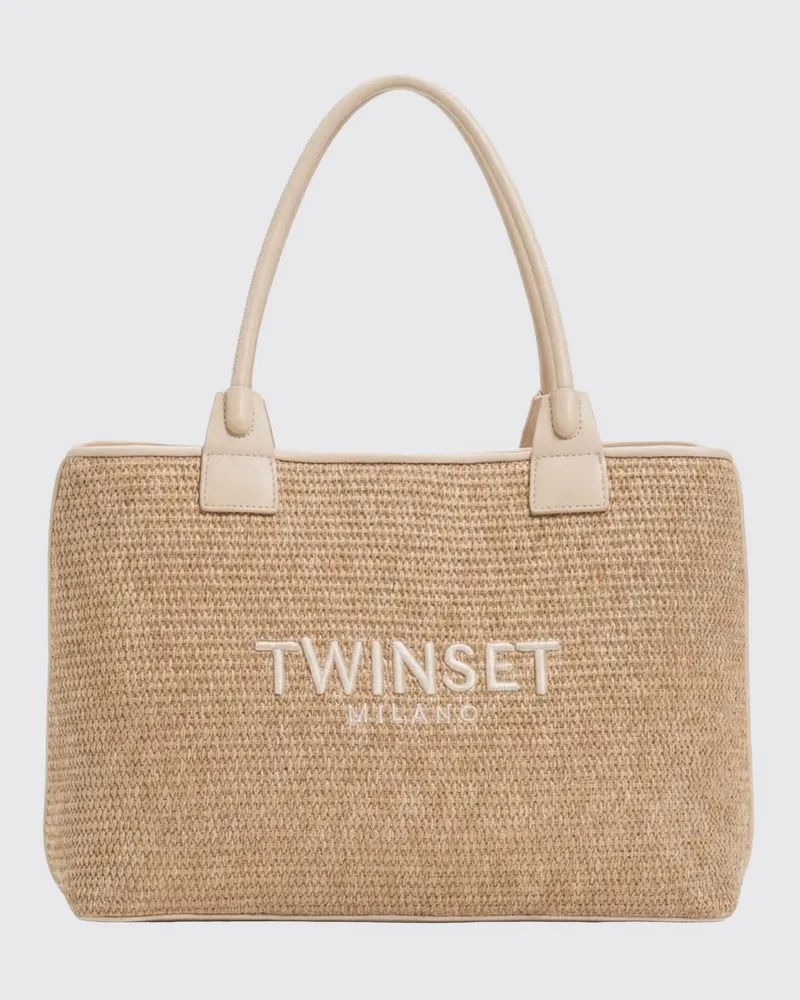 Twin-Set Handtasche damen Sand