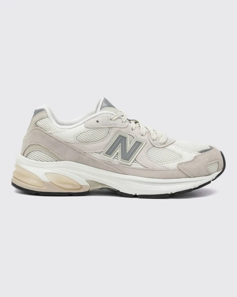New Balance 2010 Sneaker aus Veloursleder und Mesh mit gedämpfter Zwischensohle Grau