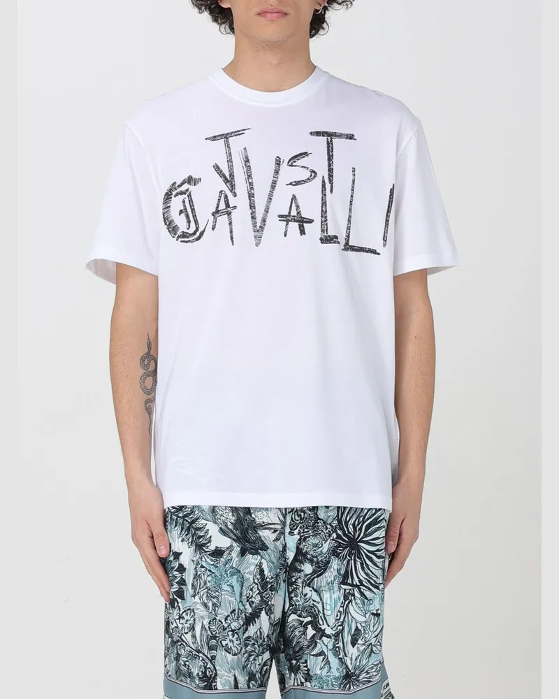 Just Cavalli T-shirt herren Weiß