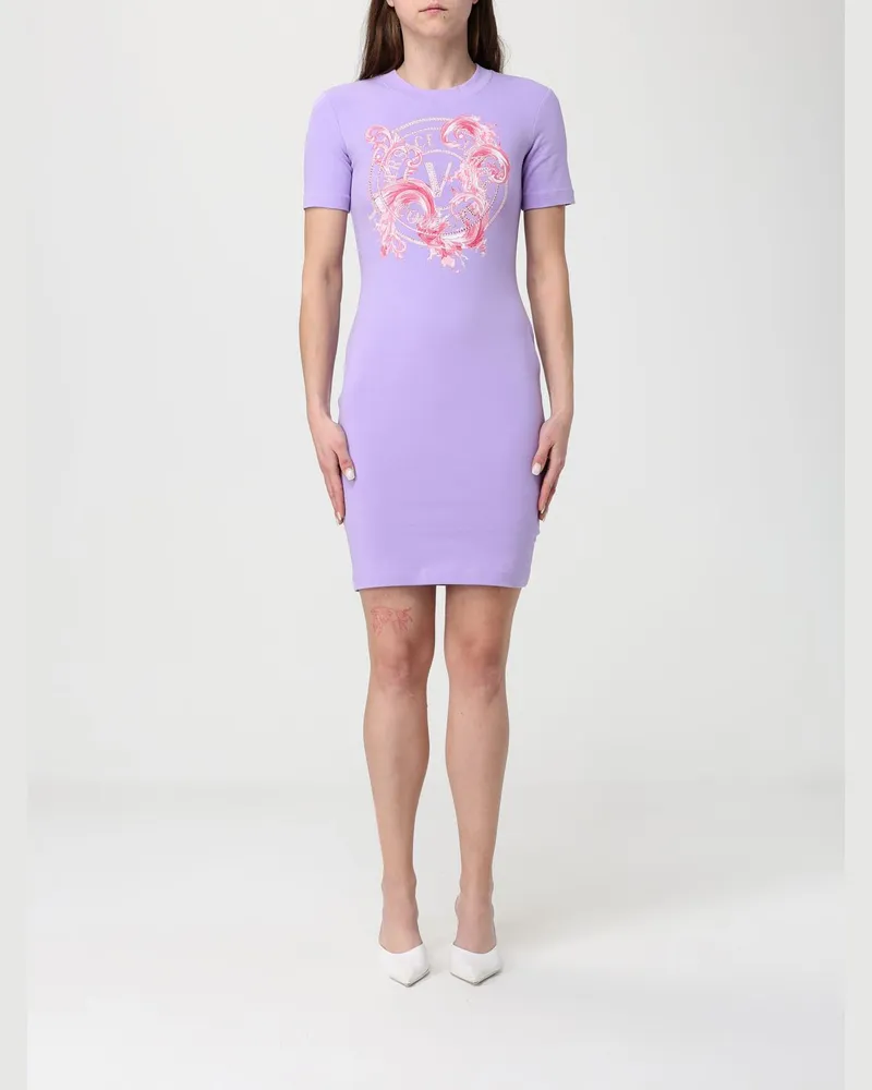 Versace Jeans Kleid damen Violett