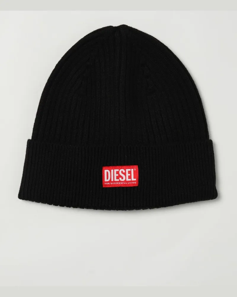 Diesel Hut herren Schwarz