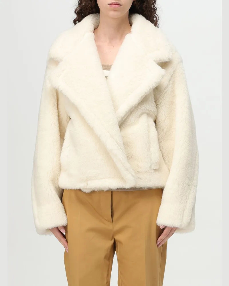 Max Mara Mantel damen Weiß