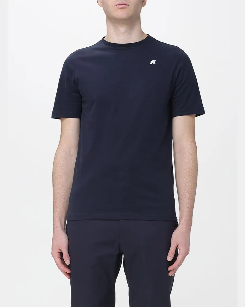 K-Way T-shirt herren Blau