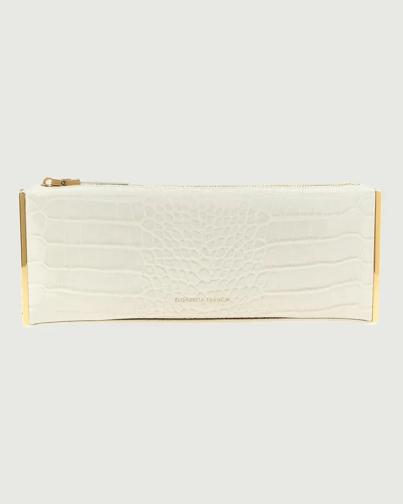 Elisabetta Franchi Handtasche damen Weiß