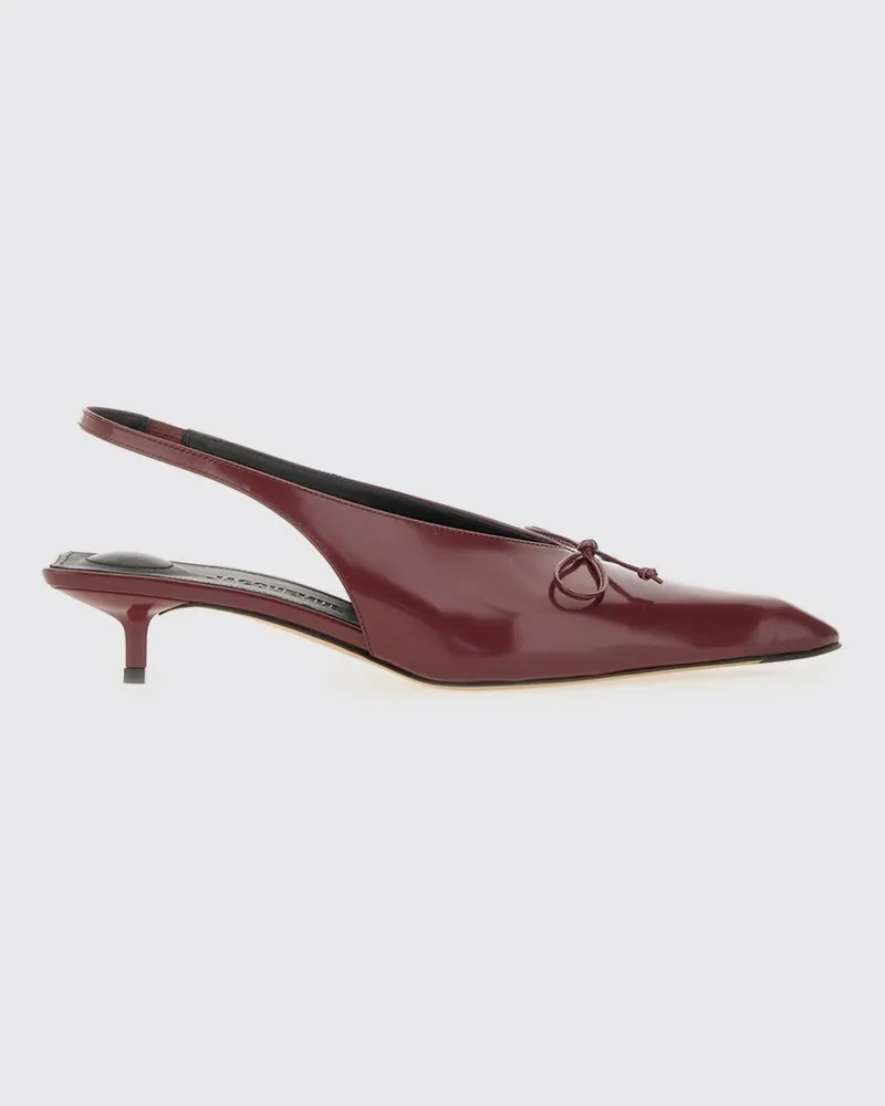 Jacquemus Pumps damen Burgunderrot