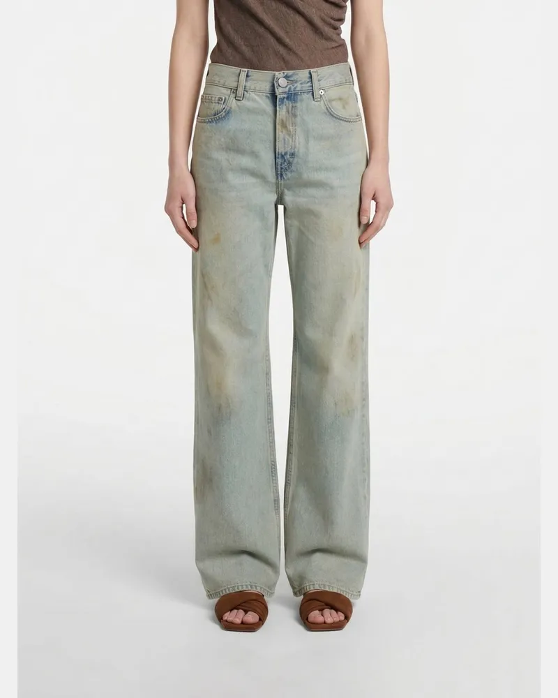 Haikure Hose damen Himmelblau