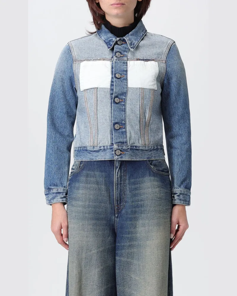 Maison Margiela Jacke damen Blau