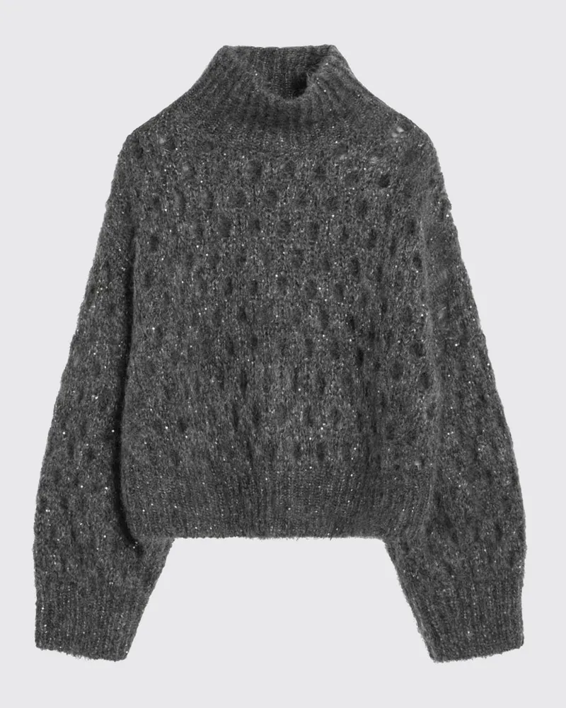 Brunello Cucinelli Pullover damen Grau