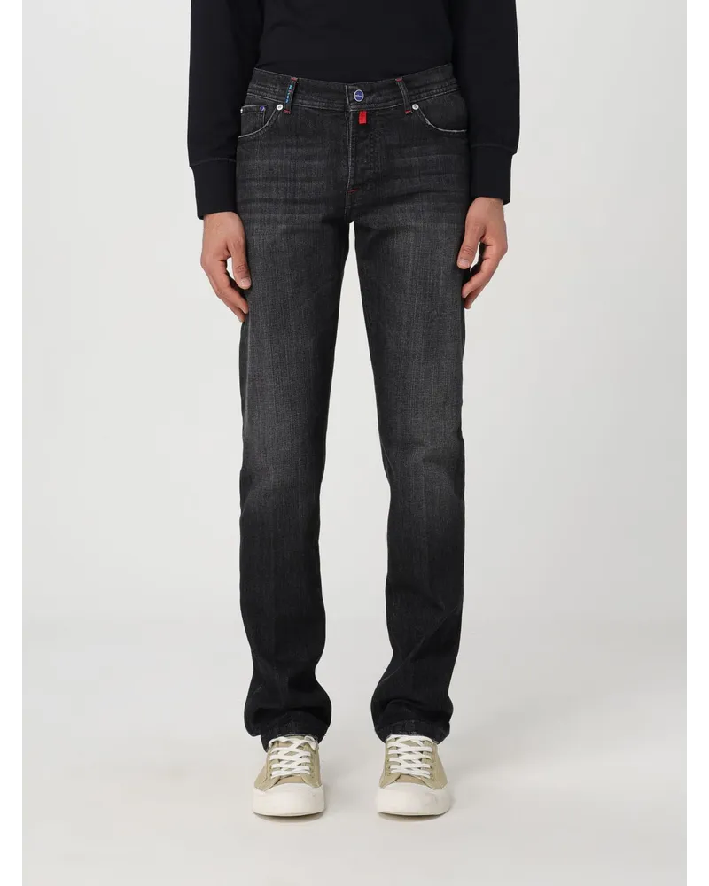 Kiton Hose herren Denim