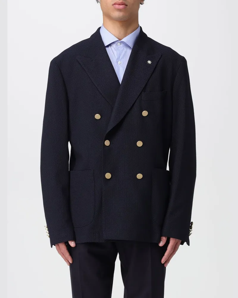 Manuel Ritz Jacke herren Blau