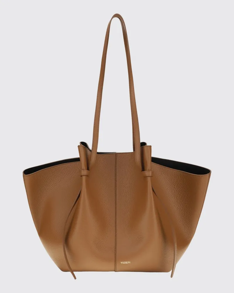 YUZEFI Schultertasche damen Haselnuss