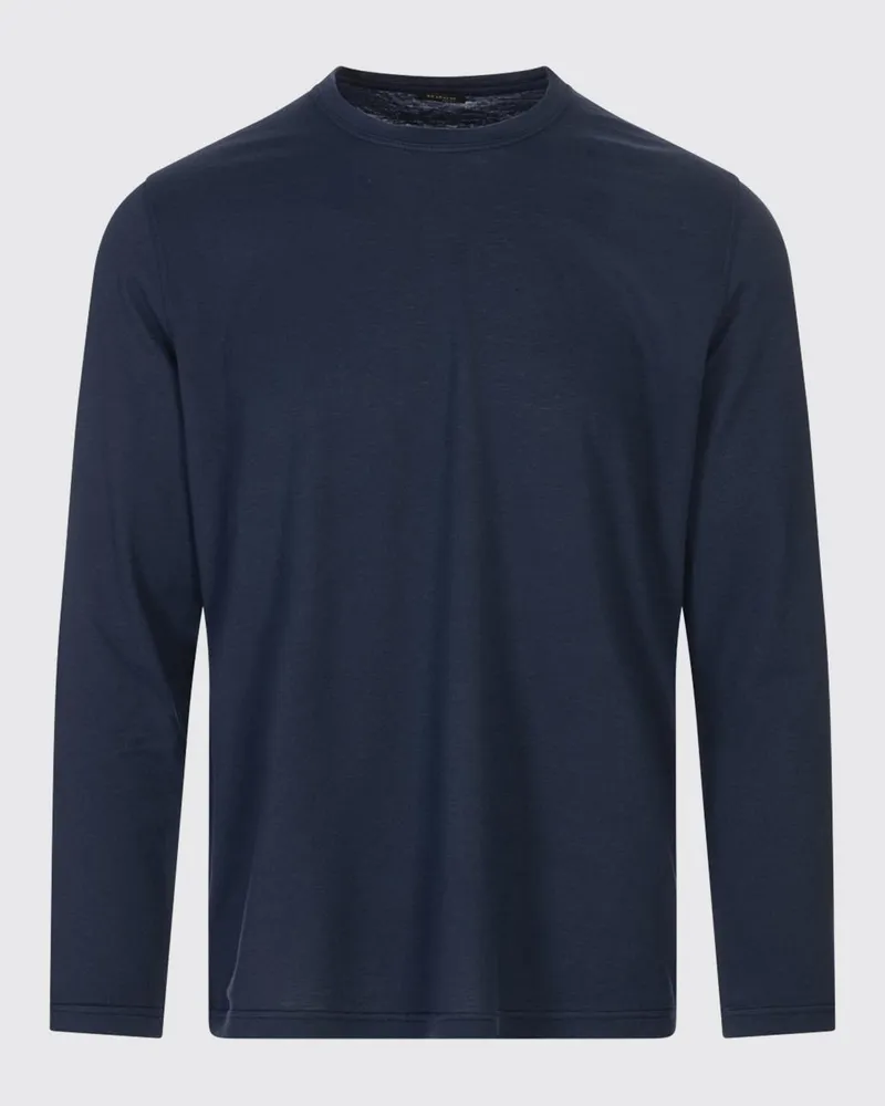 Kiton Polo herren Blau