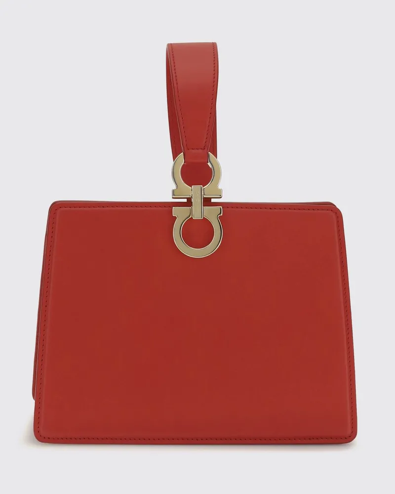 Ferragamo Clutch damen Rot
