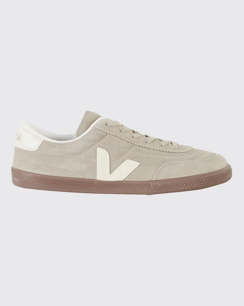 VEJA Panenka Low-Top-Sneakers aus Veloursleder mit kontrastierendem Logo Braun
