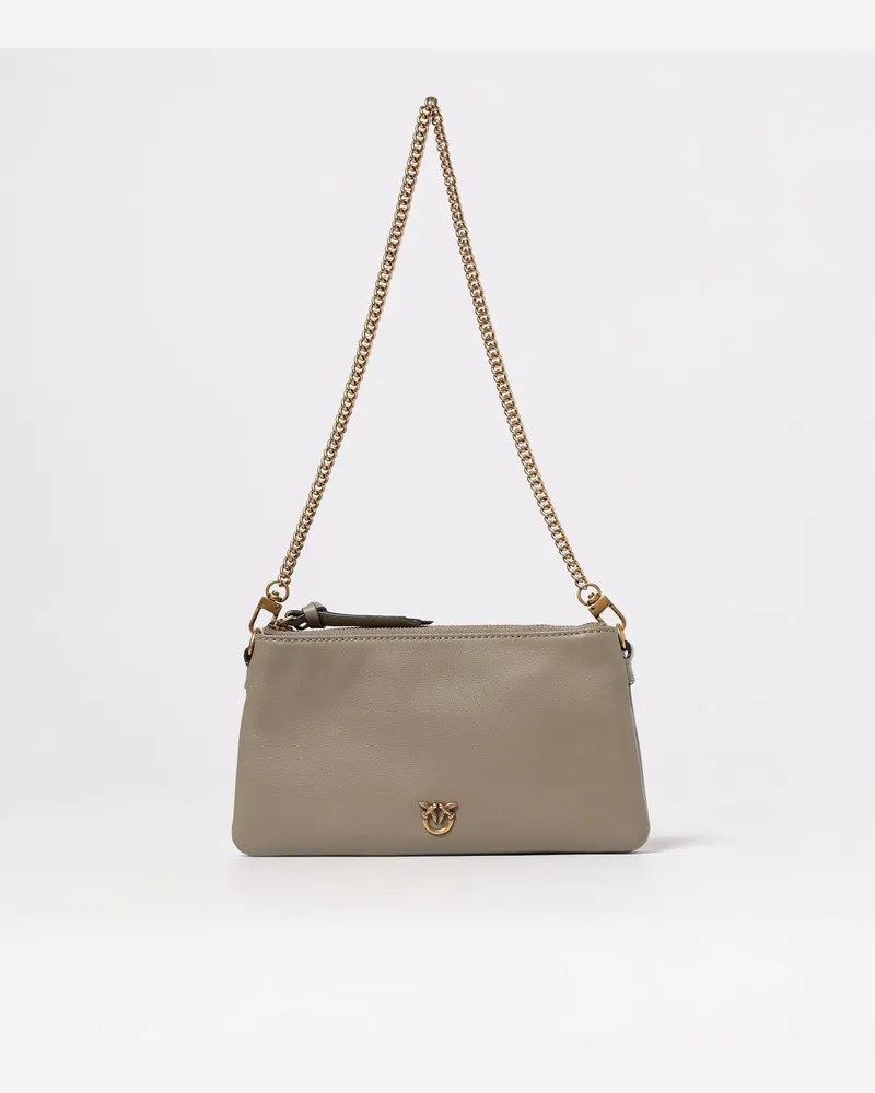Pinko Handtasche damen Grau