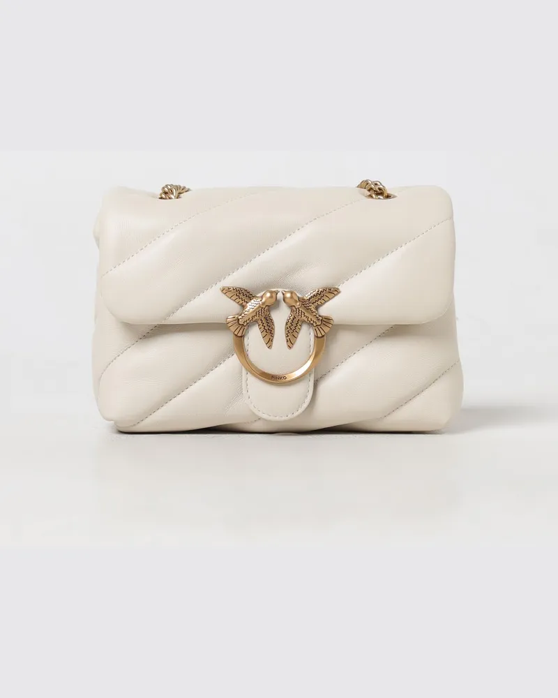 Pinko Schultertasche damen Weiß