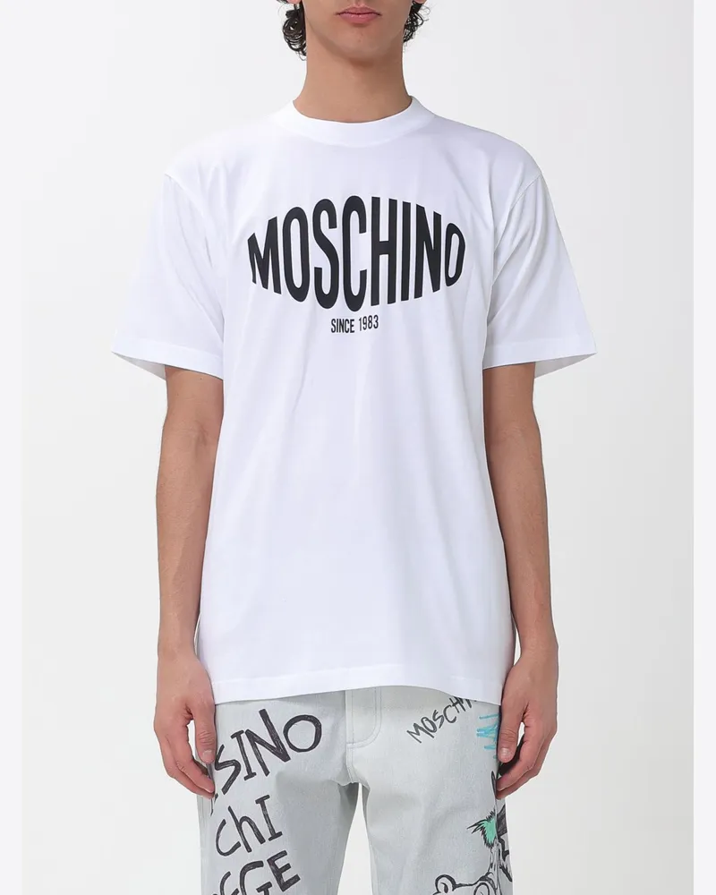 Moschino T-shirt herren Weiß
