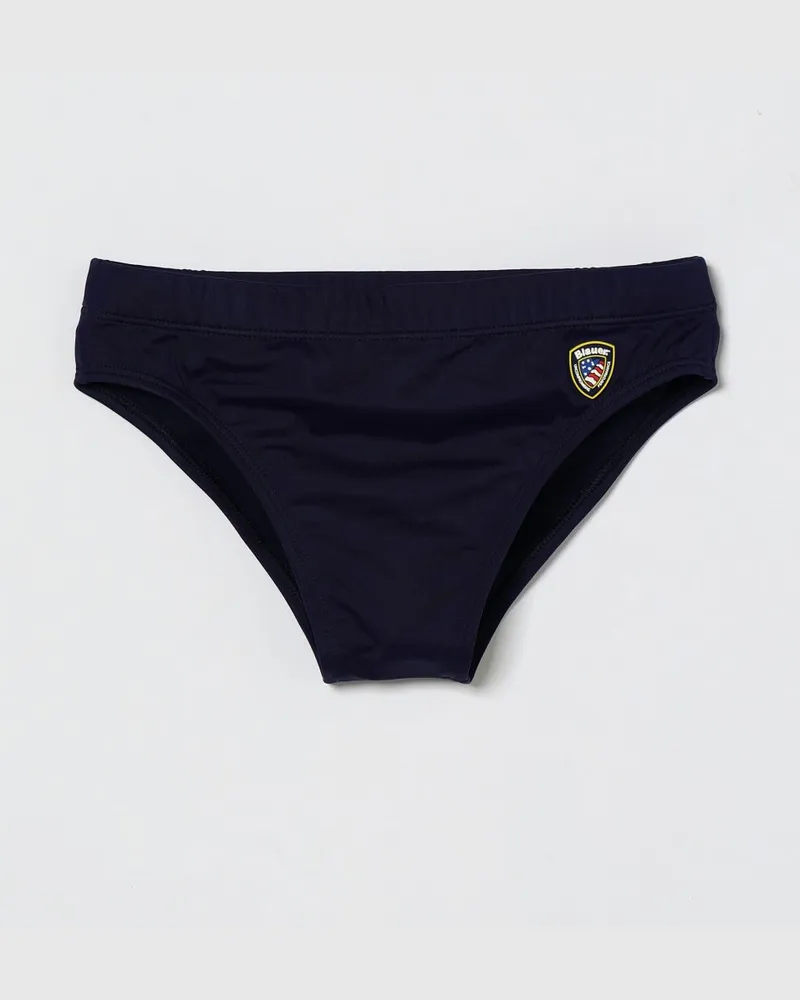 Blauer Bademode kinder Blau