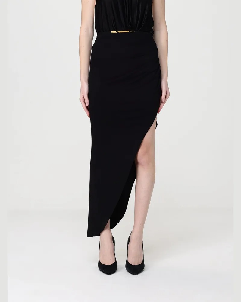 Elisabetta Franchi Rock damen Schwarz