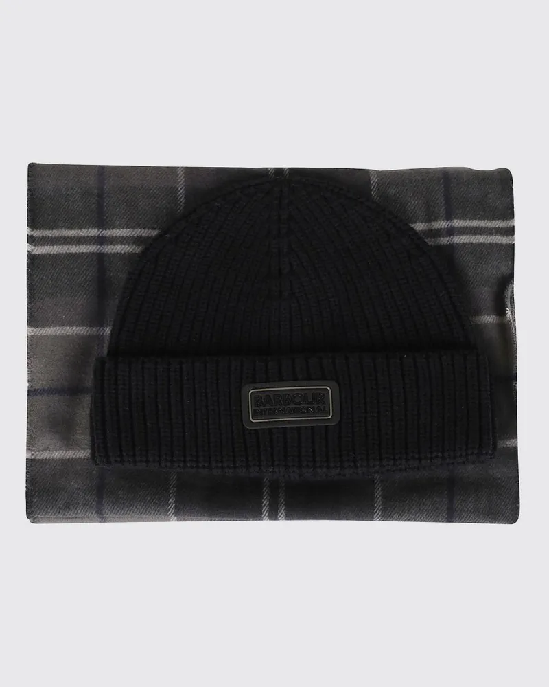 Barbour Hut herren Schwarz