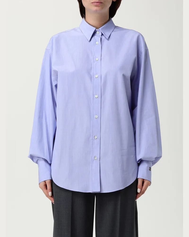 Brunello Cucinelli Hemdbluse damen Hellblau