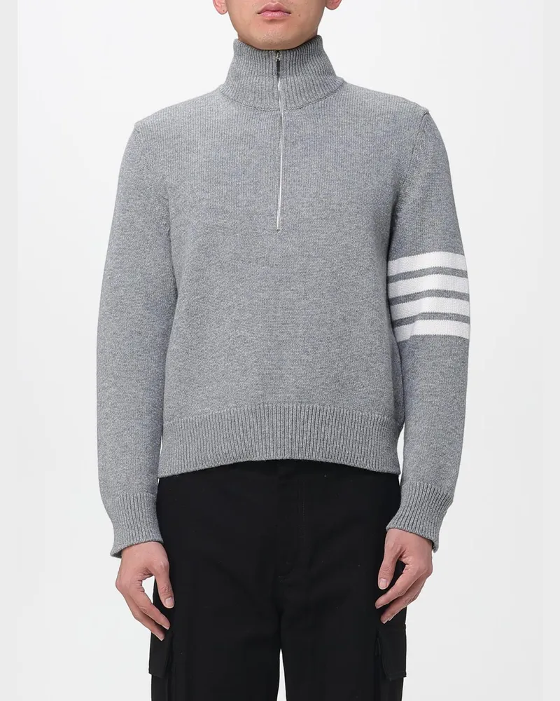 Thom Browne Strickjacke herren Grau