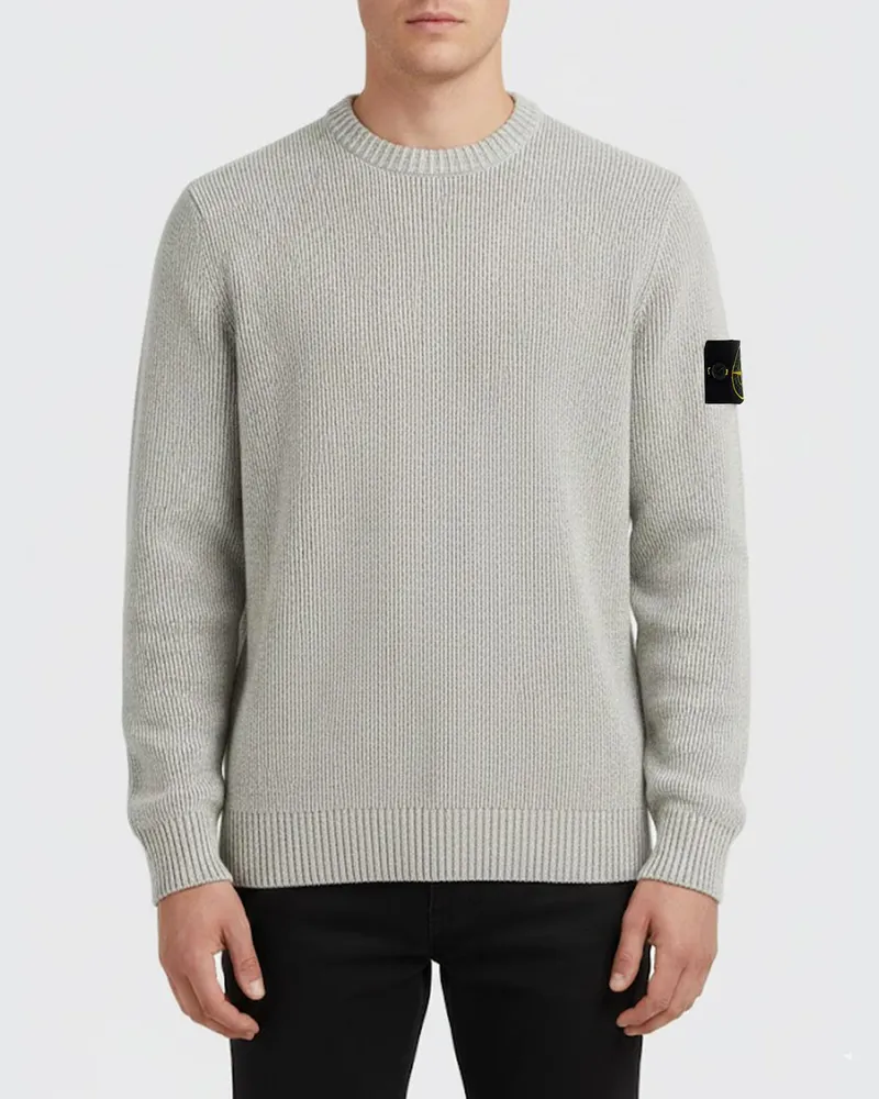 Stone Island Pullover herren Grau