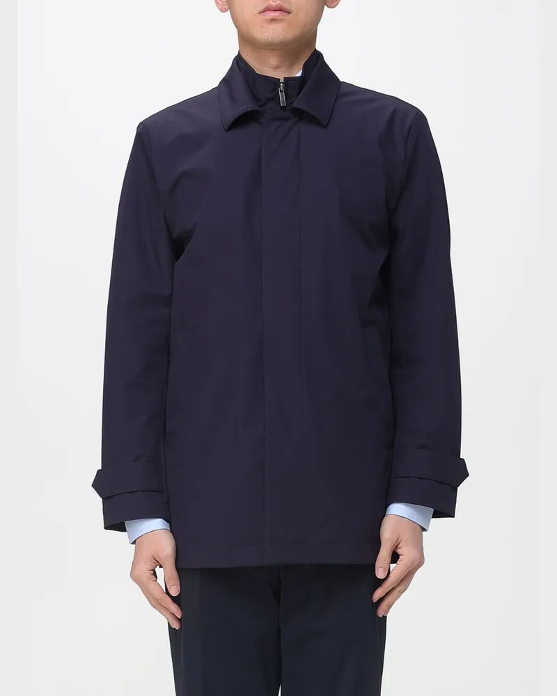 Fay Mantel herren Blau