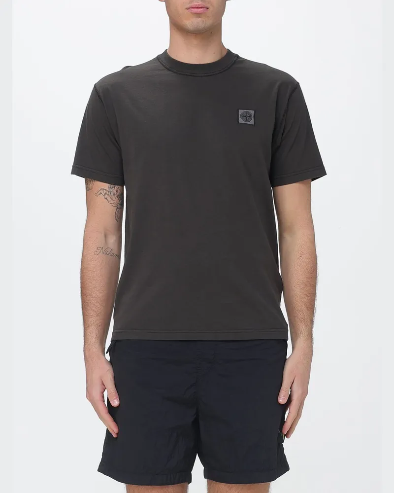 Stone Island T-shirt herren Kakao