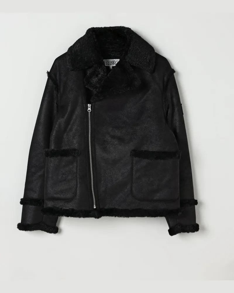 Maison Margiela Jacke kinder Schwarz