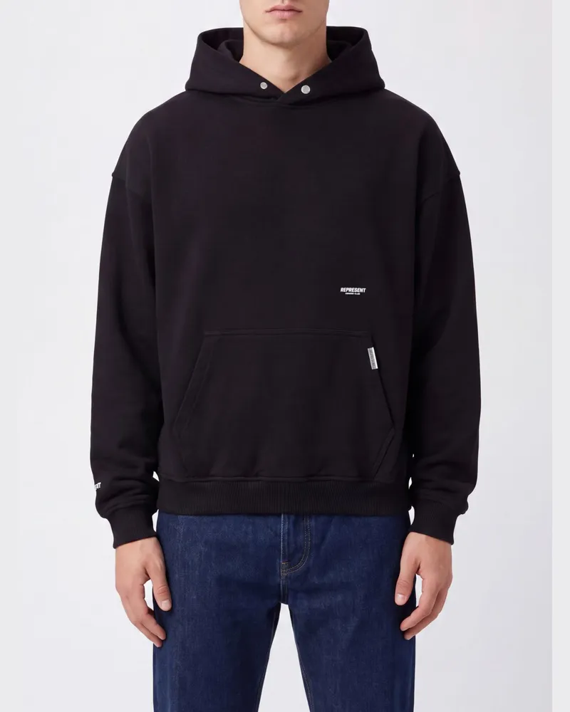 REPRESENT Sweatshirt herren Schwarz