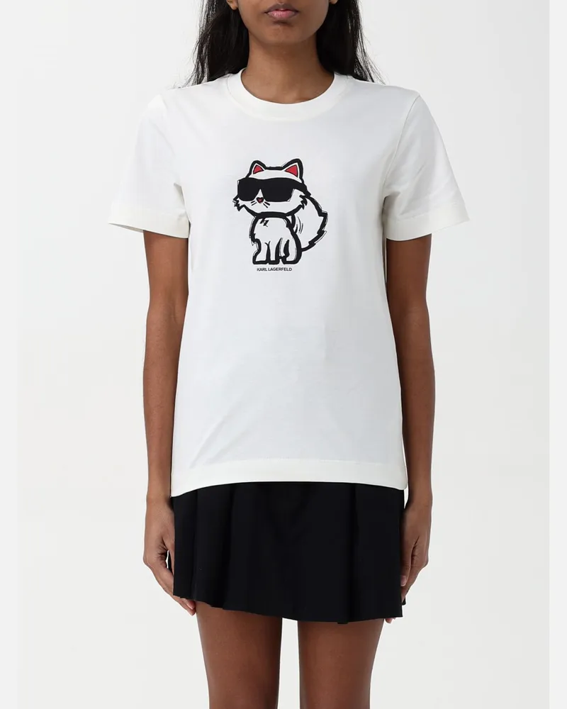 Karl Lagerfeld T-shirt damen Weiß