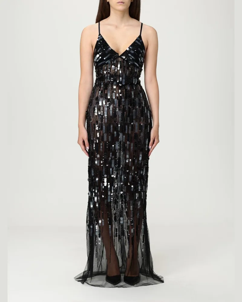 Elisabetta Franchi Kleider damen Schwarz