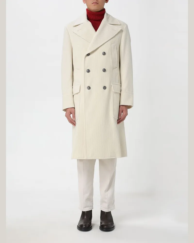 Brunello Cucinelli Trenchcoat herren Weiß