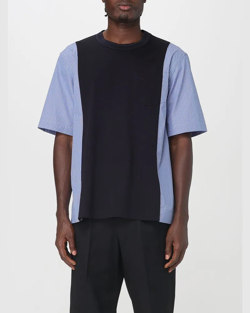 Sacai T-shirt herren Navy