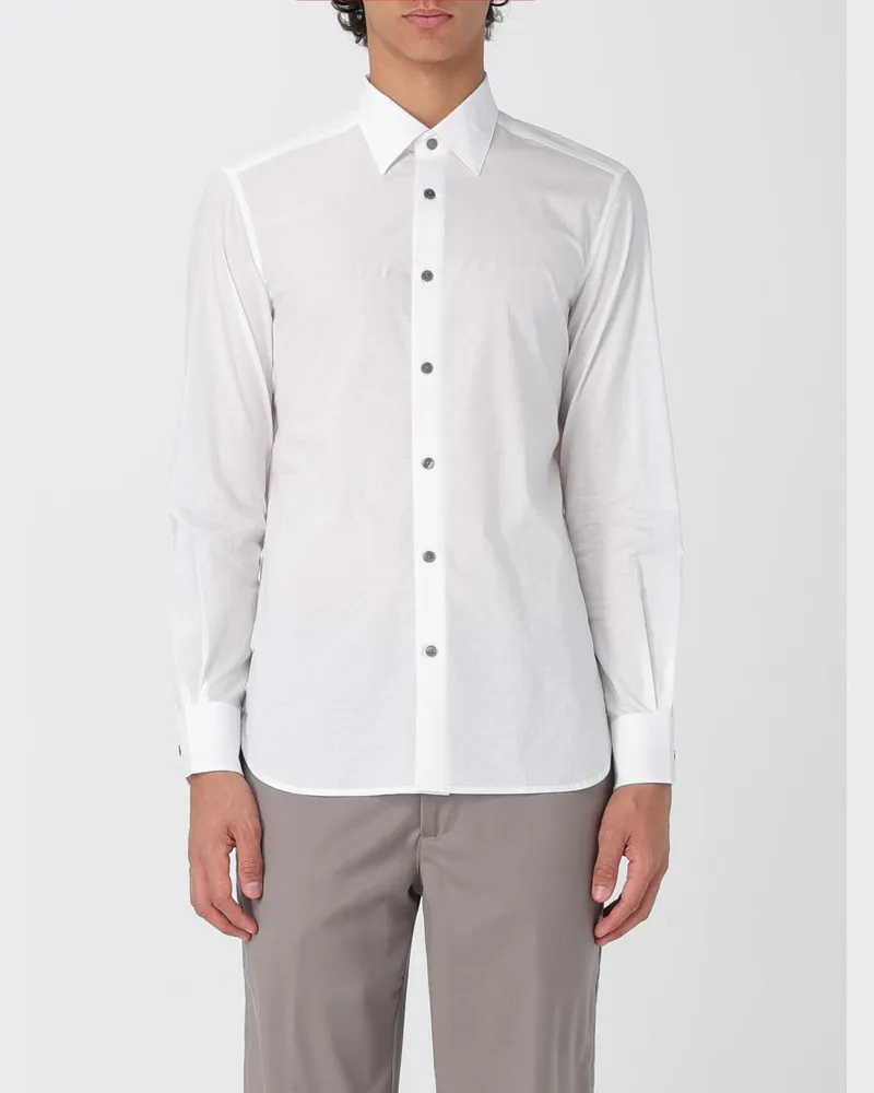 Emporio Armani Hemd herren Weiss