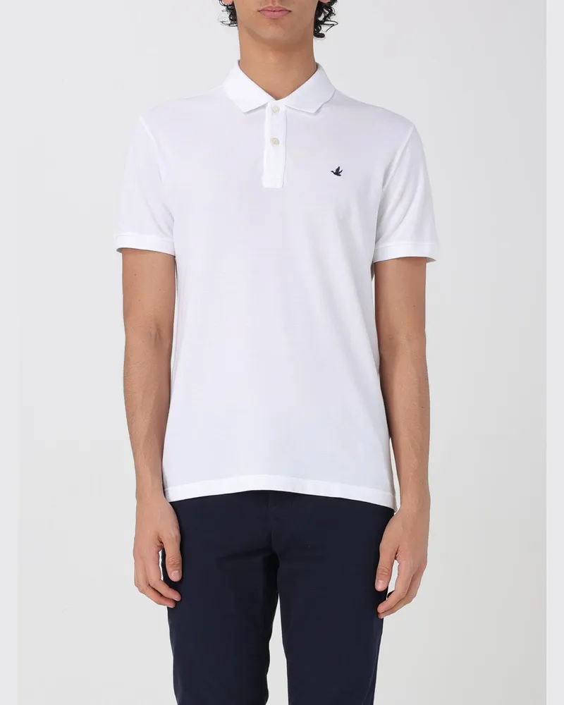 Brooksfield Polo herren Weiß