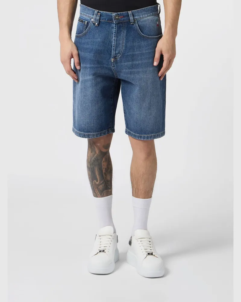 Philipp Plein Shorts herren Blau